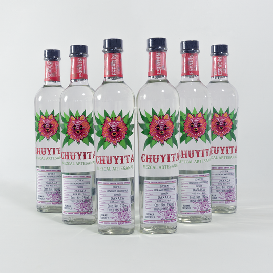 Mezcal Chuyita Artesanal Caja/6 Botellas de 750ml